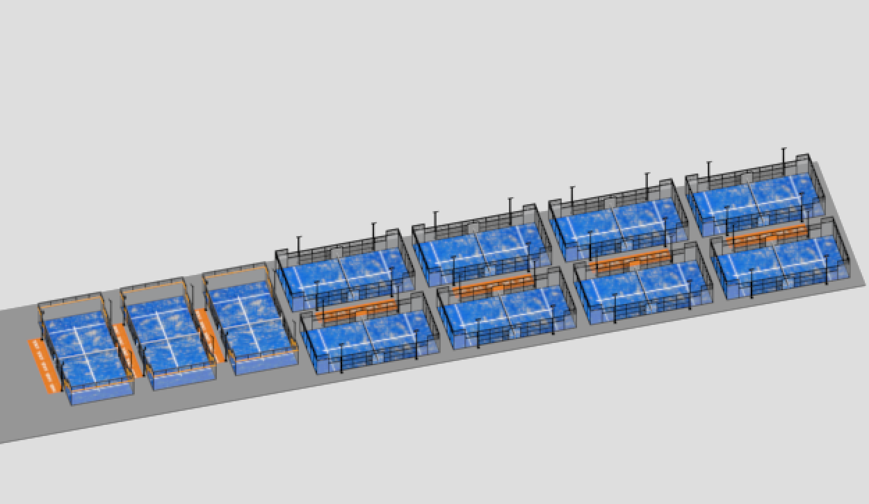 PDL bygger Nordens största padelcenter