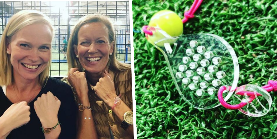 De gör smycken av padelpassionen