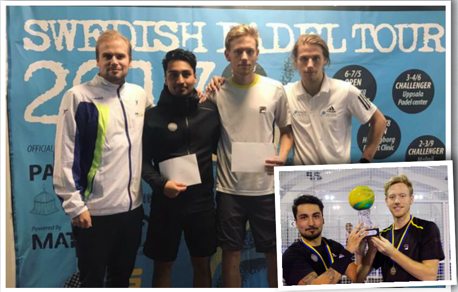 KRÖNIKA: Kungarna av svensk padel