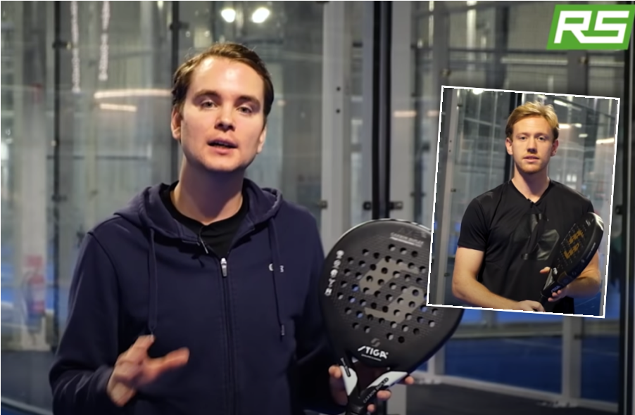 Racketspecialisten och Windahl testar Stiga